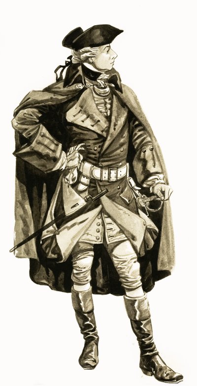 英国の素晴らしい物語：ケベックの捕獲。ジェームズ・ウルフ将軍 作： Peter Jackson