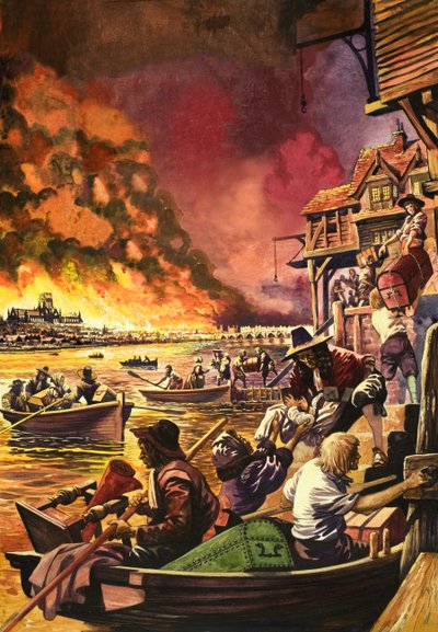 英国の素晴らしい物語：ロンドンの大火 作： Peter Jackson