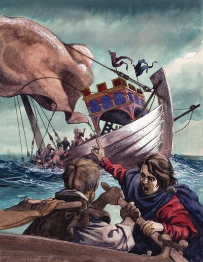 英国の素晴らしい物語：白い船の悲しい物語 作： Peter Jackson
