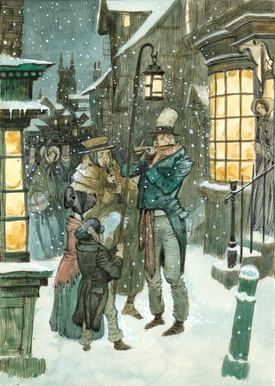 ビクトリア朝のクリスマスシーン 作： Peter Jackson