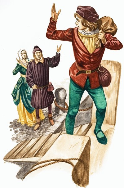 彼らが若かったとき：クリストファー・コロンバス 作： Peter Jackson