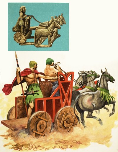木製車輪付き戦車 作： Peter Jackson