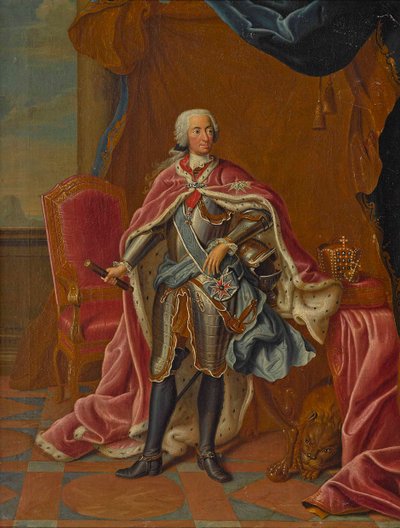 チャールズ7世の肖像、神聖ローマ皇帝1697-1745、1743年。 作： Peter Jacob Horemans