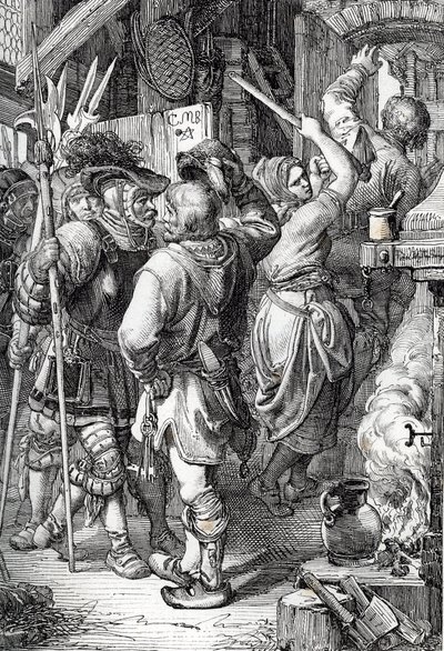 The Escape of Gustave I Vasa (or Gustav Vasa) (1496-1560) (future king of Sweden) disguise as a peasant to escape from Denmark   1440174   ja       japanese Successfully Translated  Original: Memorial to Fysh Deburgh from Drayton Church Translat: Memorial  作： Peter Johann Nepomuck Geiger