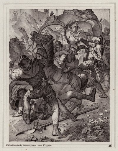 エレオノーレ皇后側近襲撃事件 作： Peter Johann Nepomuk Geiger