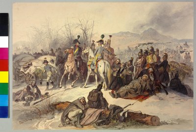 シュトックハの戦い 1799 作： Peter Johann Nepomuk Geiger
