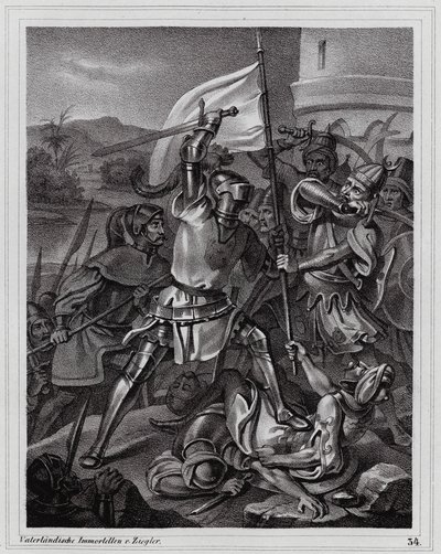 ダミエッタ包囲戦 作： Peter Johann Nepomuk Geiger