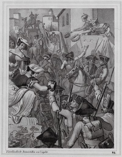 スペイン継承戦争 作： Peter Johann Nepomuk Geiger