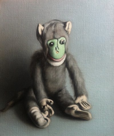 グリーンフェイスモンキー, 2006 作： Peter Jones