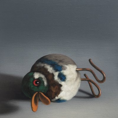 ラメ入りダック、2019年 作： Peter Jones