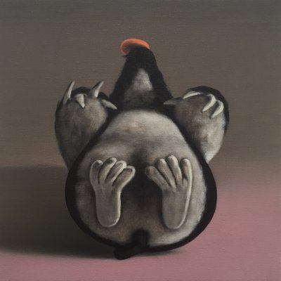 モグラの最後の息、2018年 作： Peter Jones
