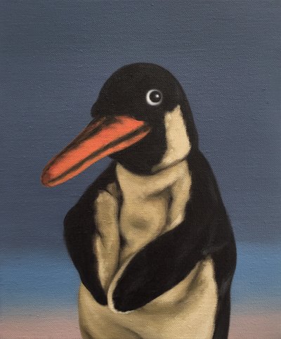 ペンギン、2018年 作： Peter Jones