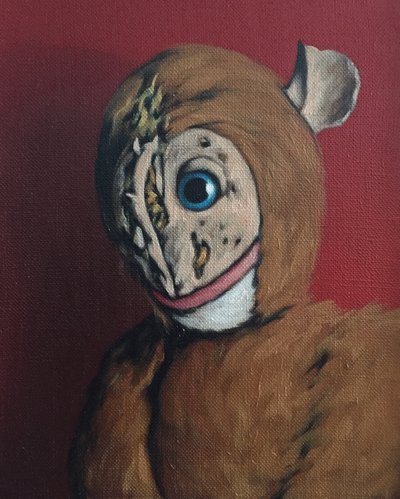 傷だらけの赤い猿, 2006 作： Peter Jones