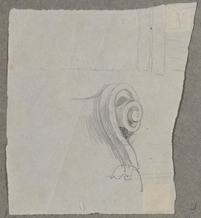 ベルヴェデーレ上宮の桃の庭の噴水：詳細 作： Peter Krafft