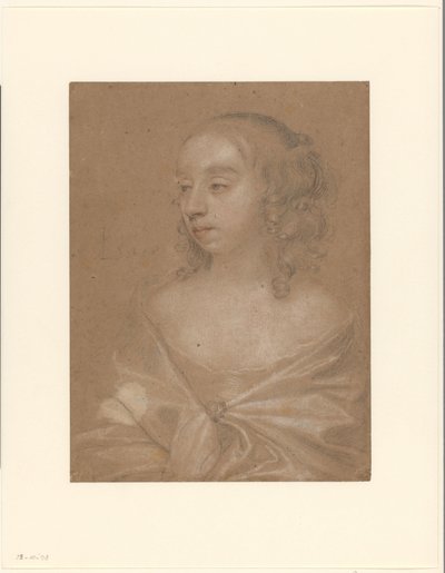 見知らぬ女性の肖像 作： Peter Lely (Sir)
