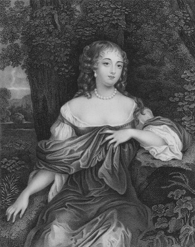 アン、サウセスク伯爵夫人 作： Peter Lely