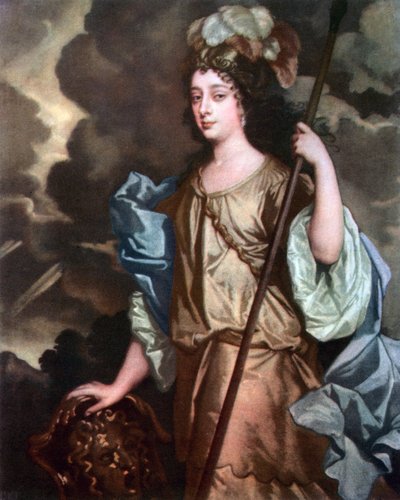 バーバラヴィリエ、クリーブランド公爵夫人、キャッスルメイン伯爵夫人、1660年代。 作： Peter Lely