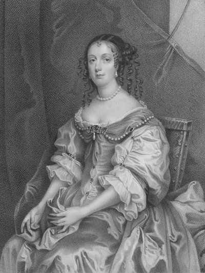 ブラガンザのキャサリン 作： Peter Lely