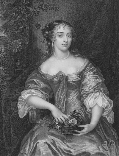 エリザベス、レディデナム 作： Peter Lely