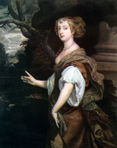 エリザベスWriothesley、ノーサンバーランド伯爵夫人、c1670年代 作： Peter Lely