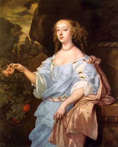 ヘンリエッタボイル、ロチェスター伯爵、c1660年代。 作： Peter Lely