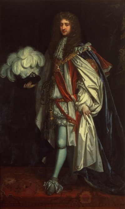 ビューフォートのヘンリー公爵（キャンバスに油彩） 作： Peter Lely