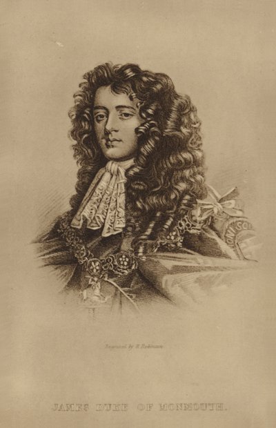 モンマスのジェームズ公爵 作： Peter Lely