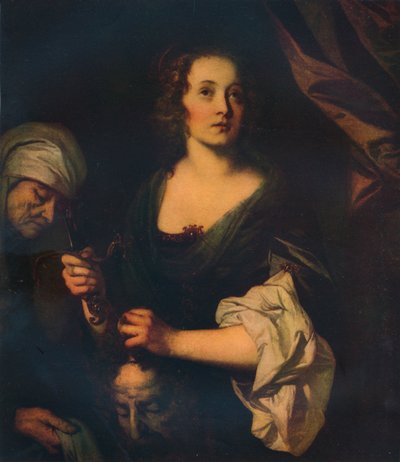 ジュディスとホロフェルネスの首長、19世紀、1920年。 作： Peter Lely