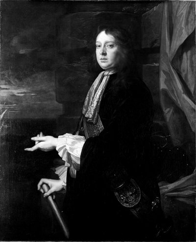 ウィリアム・ペン提督の肖像 作： Peter Lely