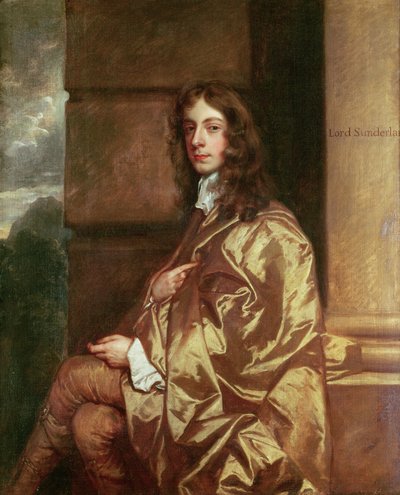 ヘンリースペンサーの肖像（1620〜43年）、初代サンダーランド伯爵、1643年 作： Peter Lely