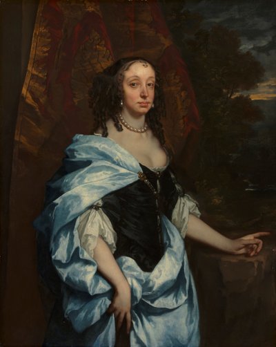 レネーブ夫人の肖像 作： Peter Lely