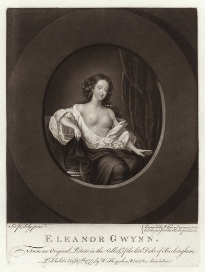 ネルグウィンの肖像 作： Peter Lely