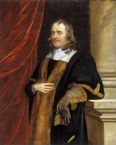 ノーリッチのアルダーマン、P。レネーブの肖像、1656年〜8年（油彩、キャンバス） 作： Peter Lely