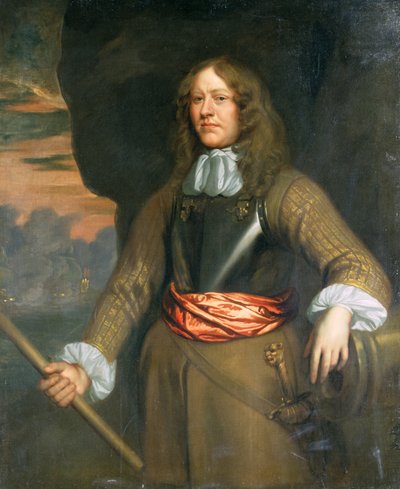 サー・ジョン・ローソンの肖像」1665年頃（油彩・キャンバス 作： Peter Lely