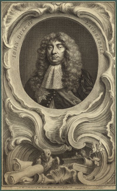 ローダーデール公のジョン・メイトランド卿の肖像 作： Peter Lely