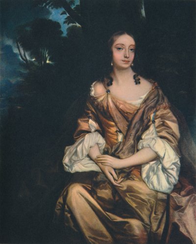 女性の肖像画、1660年頃、1948年。 作： Peter Lely