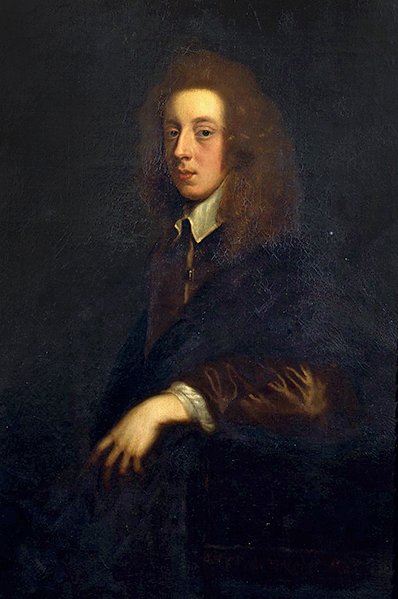 詩人ウォーラーの肖像」（1606-87年）（油彩・キャンバス 作： Peter Lely