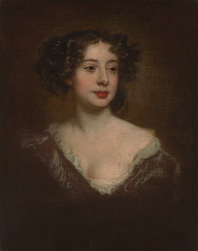 女性の肖像画の研究、1670年代。 作： Peter Lely