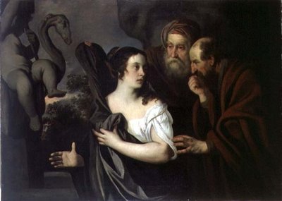 スザンナと長老たち 作： Peter Lely