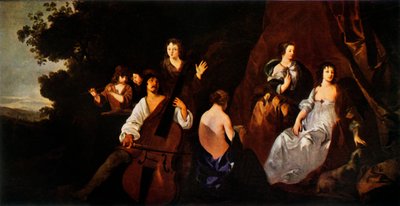 「コンサート」、c1650、1944年。 作： Peter Lely