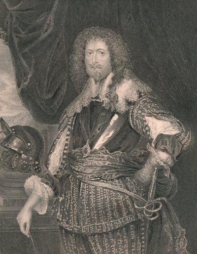エドワードサックビル、ドーセットの第4伯爵、c1630年代、19世紀初頭から中期。 作： Peter Lightfoot