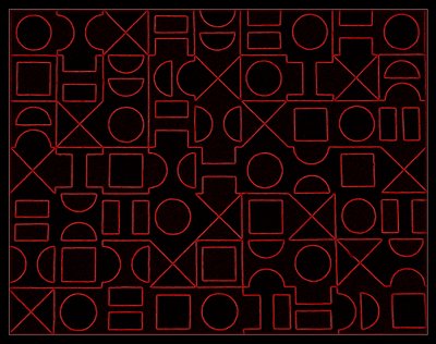 FRONT ELEVATION、2017年、デジタル図面 作： Peter McClure