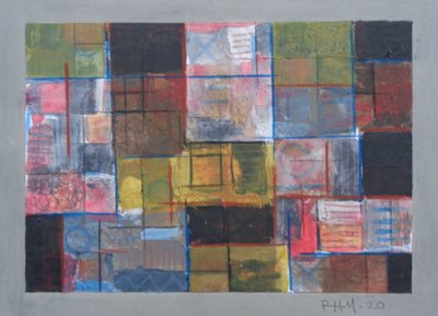 オーバーレイ、2020 作： Peter McClure