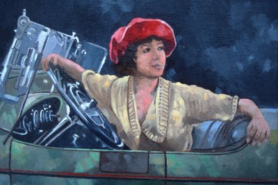 オリーヴ・トーマス（キャンバスに油彩） 作： Peter Miller