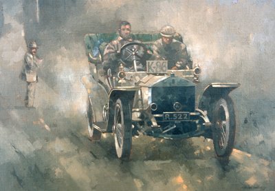 エリックとシルバーローグ（キャンバスに油彩） 作： Peter Miller