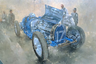 タイプ59グランプリブガッティ 作： Peter Miller