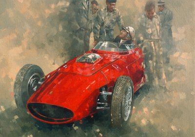 フォントリップ（キャンバスに油彩） 作： Peter Miller
