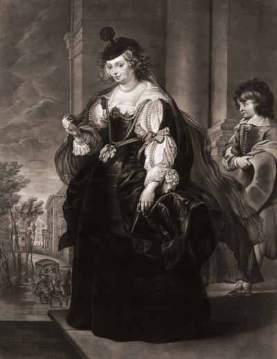 ヘレナ・フォーメントまたはヘレン・フォーメント。 肖像画。 作： Peter Paul (after) Rubens