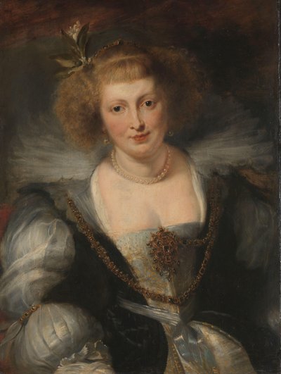 アーティストの二番目の妻、ヘレナ・フォーメント（1614-1673）の肖像 作： Peter Paul Rubens (after)