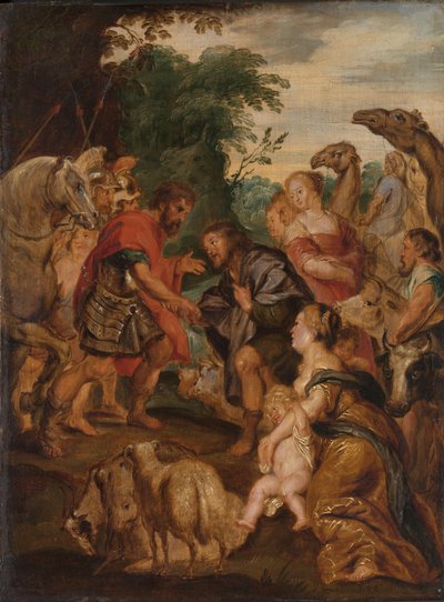 ヤコブとエサウの和解 作： Peter Paul Rubens (after)